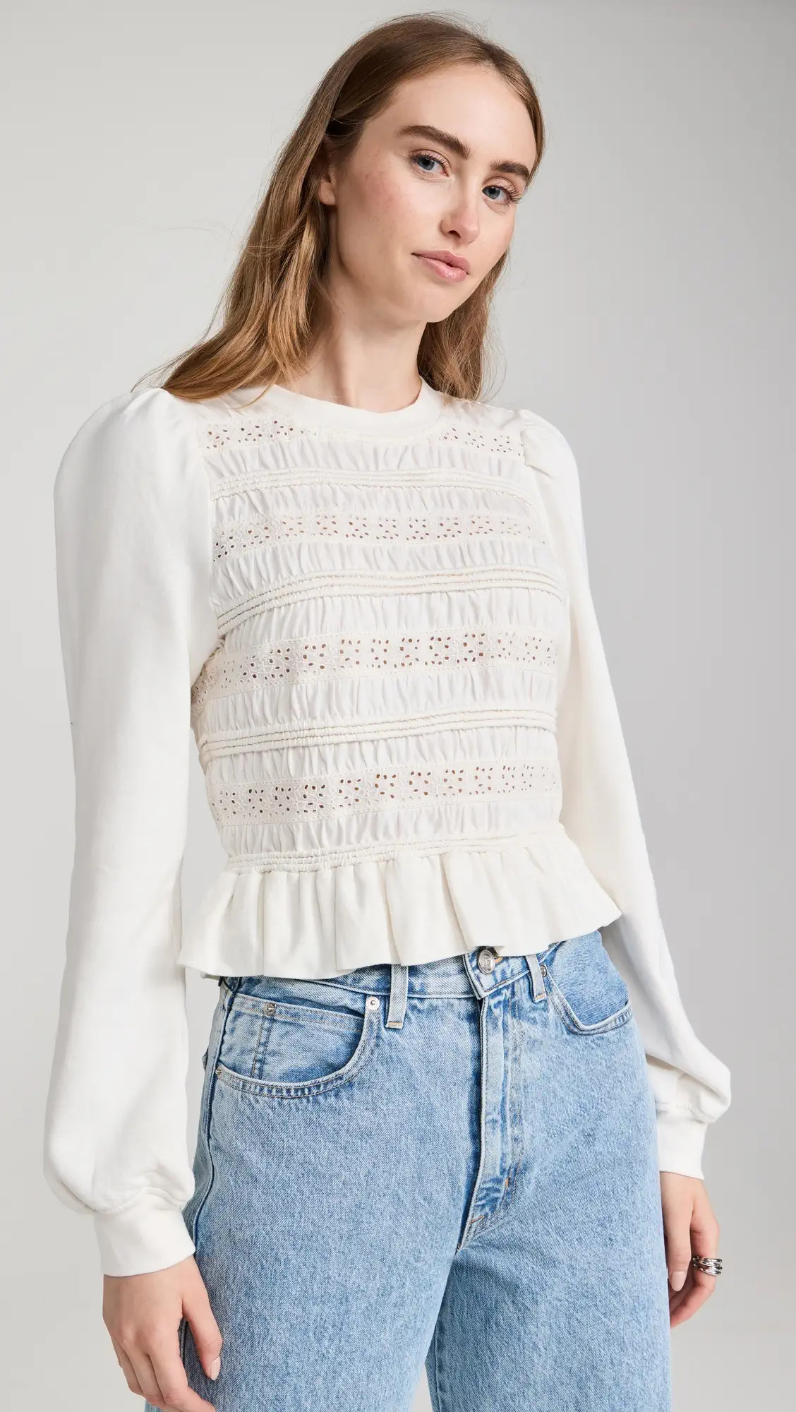 Sea Rita Jersey Smocked Top | Shopbop | Shopbop