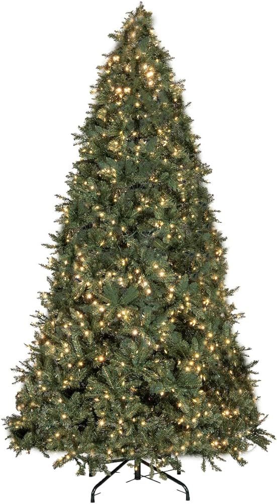Liberty Lifestyle Christmas Tree 10 ft- Pre-Lit White and Multi-Color Premium LED Lights - Artifi... | Amazon (US)