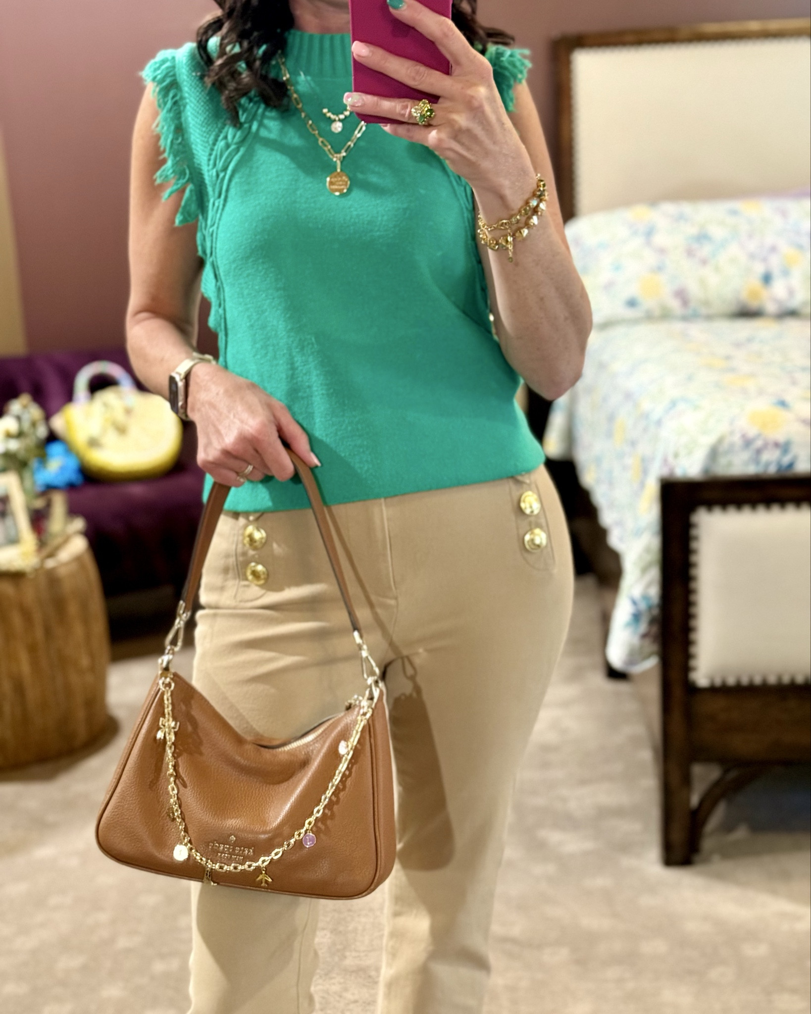 Spring Top 

Currently under $25!!
Several colors available! 

Wearing a size S 
Pants are a size 4 

Linked some spring jewelry that would be great with this outfit. Use my code: Lillylover10 for a discount. 

#LTKBeauty #LTKWorkwear #LTKShoeCrush #LTKItBag #LTKSeasonal #LTKOver40 

sweater, vest, sleeveless sweater, fringe sweater, spring sale, spring top, spring outfit, workwear, capris, Lilly Pulitzer, spring fashion, the sparkled shell, casual outfit, Amazon spring sale, 


#LTKSeasonal #LTKSaleAlert #LTKStyleTip