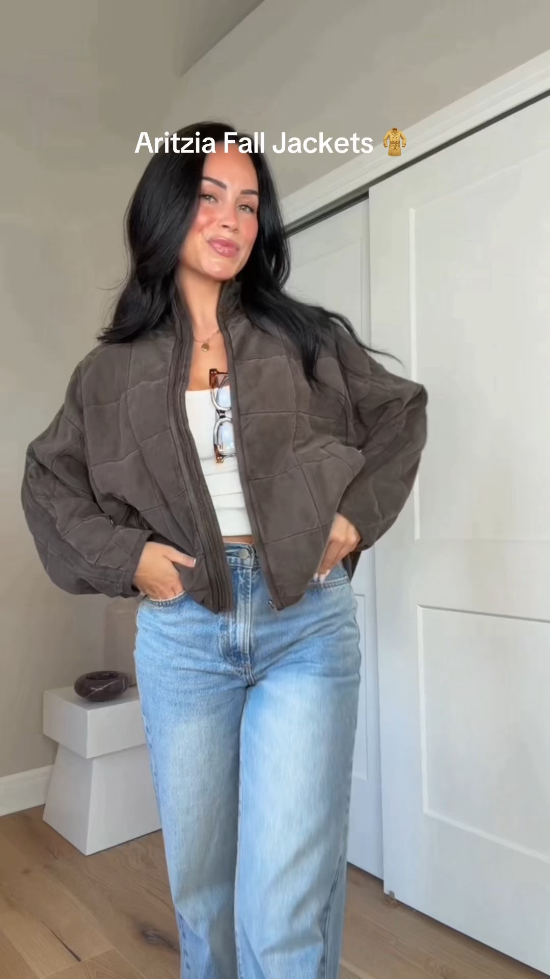 My favorite Aritzia jackets for fall 🍂🧥 These are such good closet staples that you’ll be able to style with just about everything in your wardrobe!

I’ll have all of the jackets linked on my LTK 🫶🏻

My sizing: 5’7”, 145 lbs, 32DD
I’m wearing size smalls + size 27 tall jeans.





@Aritzia  #AritziaOutfit #FallJackets #FallOutfitInspo #FallFashion #aritziajackets Aritzia fall jackets, Aritzia jackets, fall jacket collection, fall jackets for women, women’s fall jackets, Aritzia fall fashion, Aritzia fall outfits, Aritzia outfit inspo, fall outfit inspo, fall wardrobe staples, closet staples, fall closet staples, everyday fall jackets, lightweight fall jackets, casual fall jackets, chic fall jackets, trendy fall jackets, neutral fall jackets, fall layering pieces, fall layers, autumn jackets, autumn outfit inspo, fall fashion 2026, women’s fall fashion, transitional fall outfits, transitional jackets, everyday outfit inspo, casual chic outfits, simple fall outfits, elevated casual style, minimalist fall style, capsule wardrobe staples, fall capsule wardrobe, versatile jackets, easy fall outfits, Aritzia styling, Aritzia must haves, Aritzia favorites, Aritzia new arrivals, fall essentials, cool weather outfits, layering for fall, neutral fall outfits, chic everyday outfits, fall street style, classic fall style, timeless wardrobe staples, Aritzia jeans, tall jeans, fall denim outfits