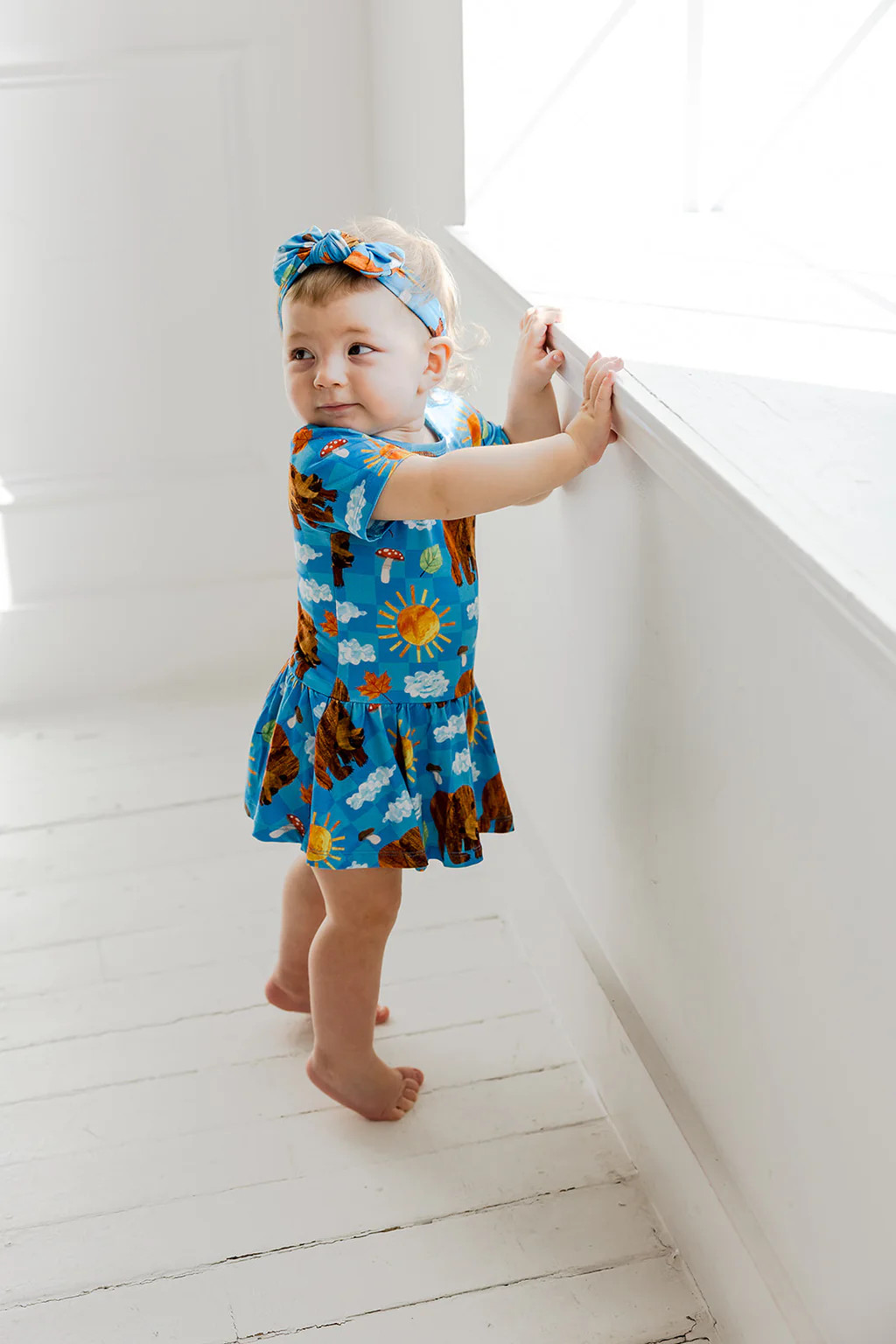 BEAR-Y BLUE SKIES DREAM BODYSUIT DRESS | Dream Big Little