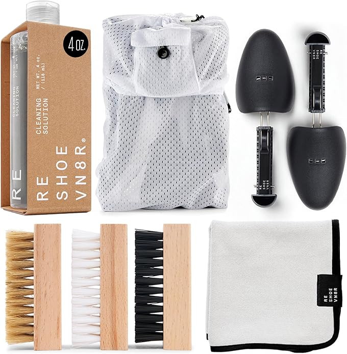 RESHOEVN8R Shoe Cleaning Kit – Premium Sneaker Cleaner & Shoe Care Set for Leather, Suede, Canv... | Amazon (US)