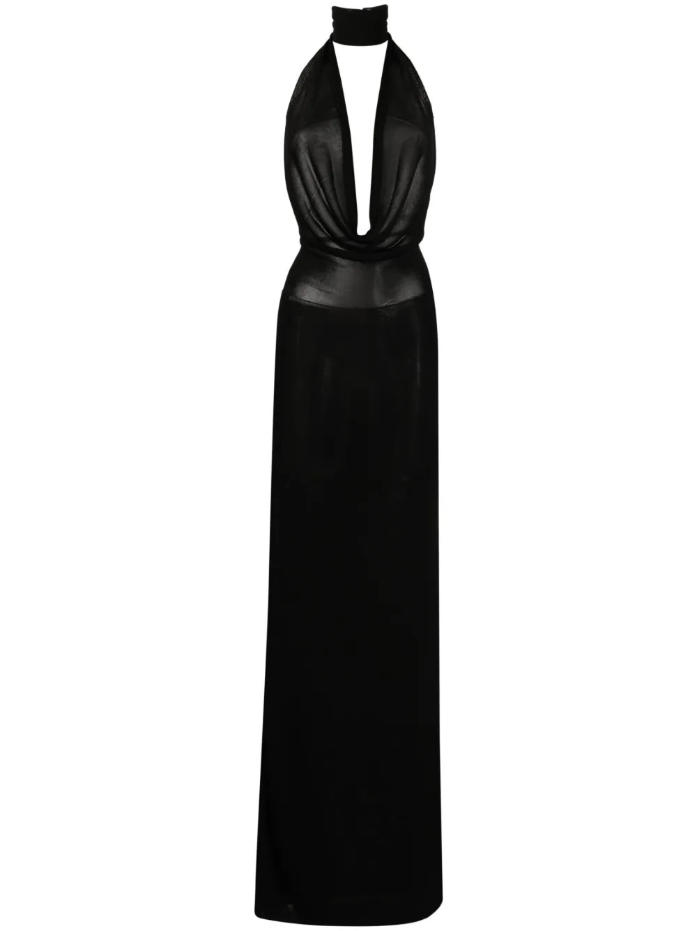 Aya Muse Inaria Knitted Maxi Dress - Farfetch | Farfetch Global