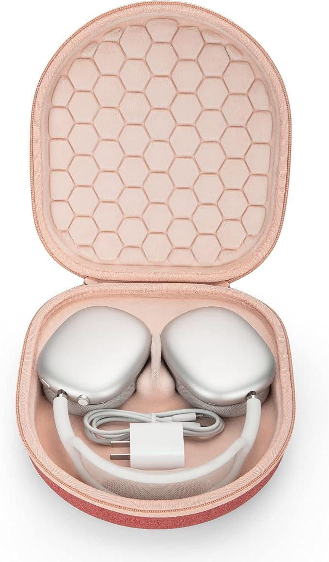 Case for New Apple AirPods Max Can Enter Sleep Mode , Hard Organizer Portable Carry Travel Cover ... | Amazon (US)