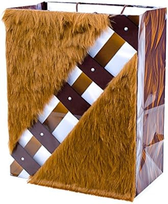 Hallmark 13" Large Star Wars Gift Bag (Chewbacca with Faux Fur Accent) for Father's Day, Birthday... | Amazon (US)