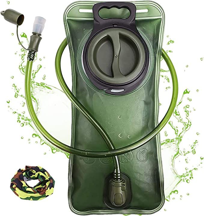 Hydration Bladder, 2 Liter Water Bladder for Hiking Backpack Leak Proof Water Storage Bag Reservo... | Amazon (US)