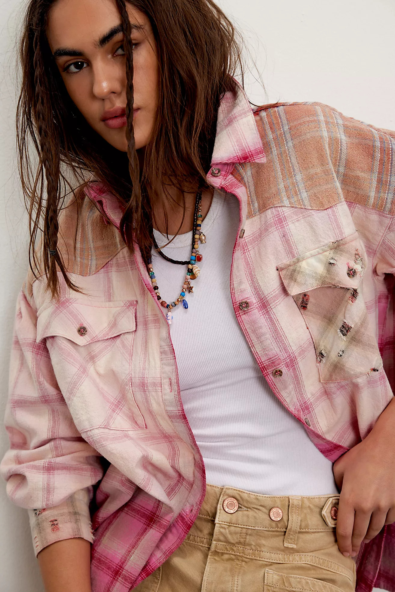 Vintage Mixed Flannel | Free People (Global - UK&FR Excluded)