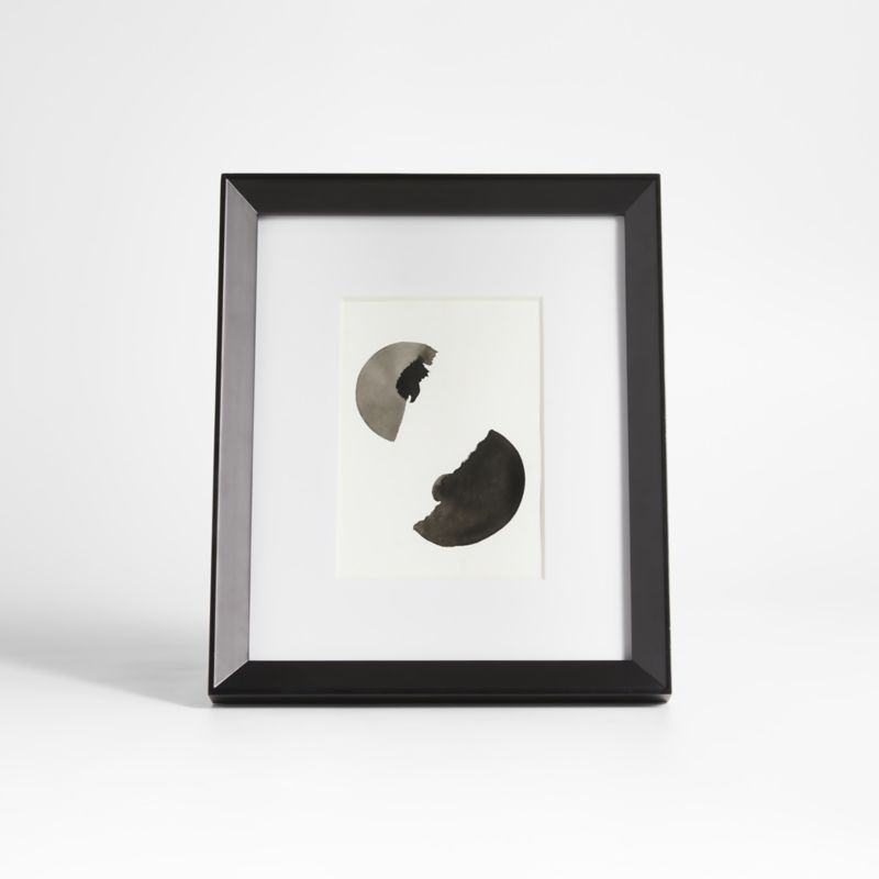 Icon 5x7 Black Tabletop Picture Frame + Reviews | Crate & Barrel | Crate & Barrel