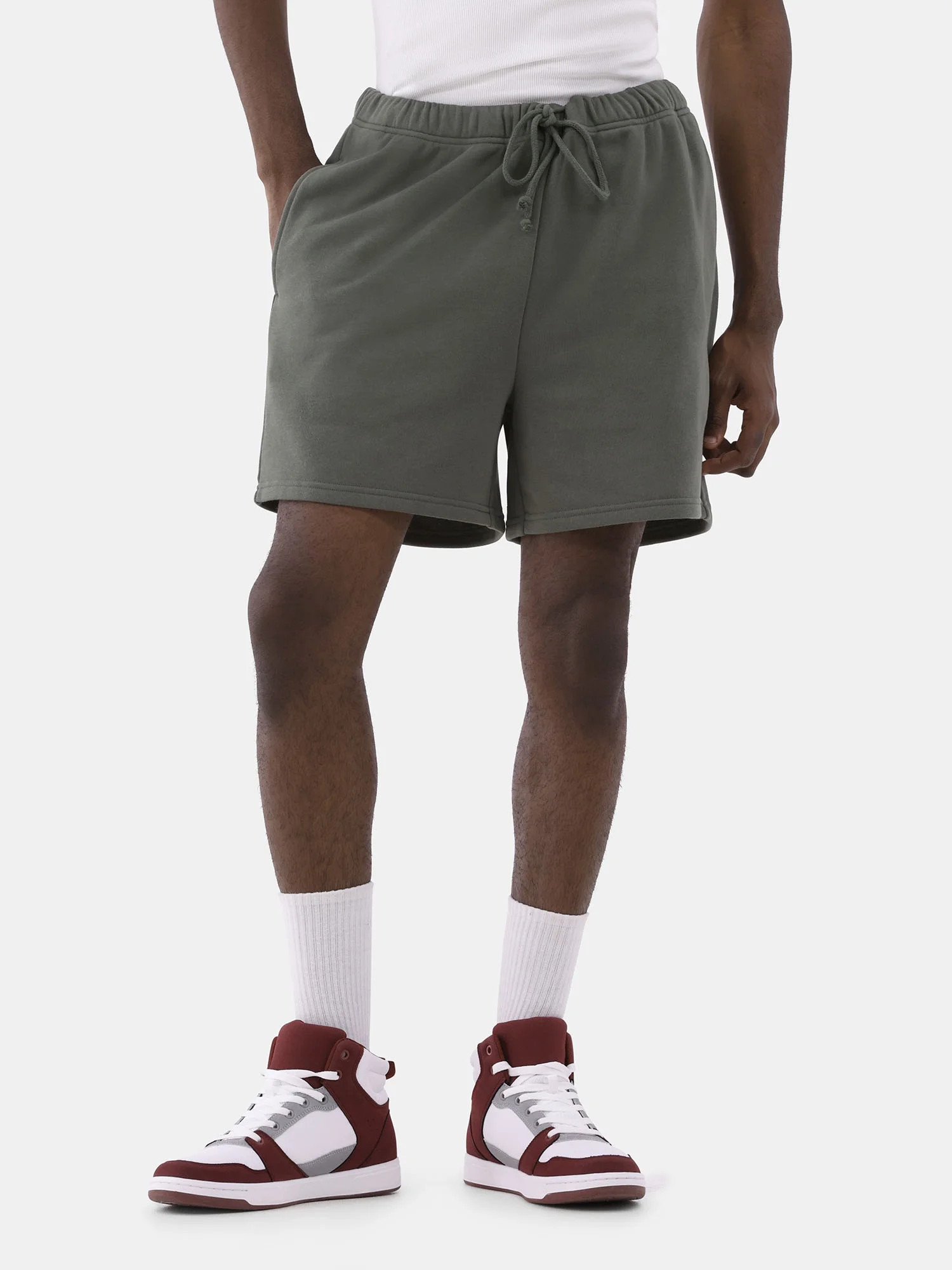 No Boundaries Jogger Shorts, Men's and Big Men's | Walmart (US)