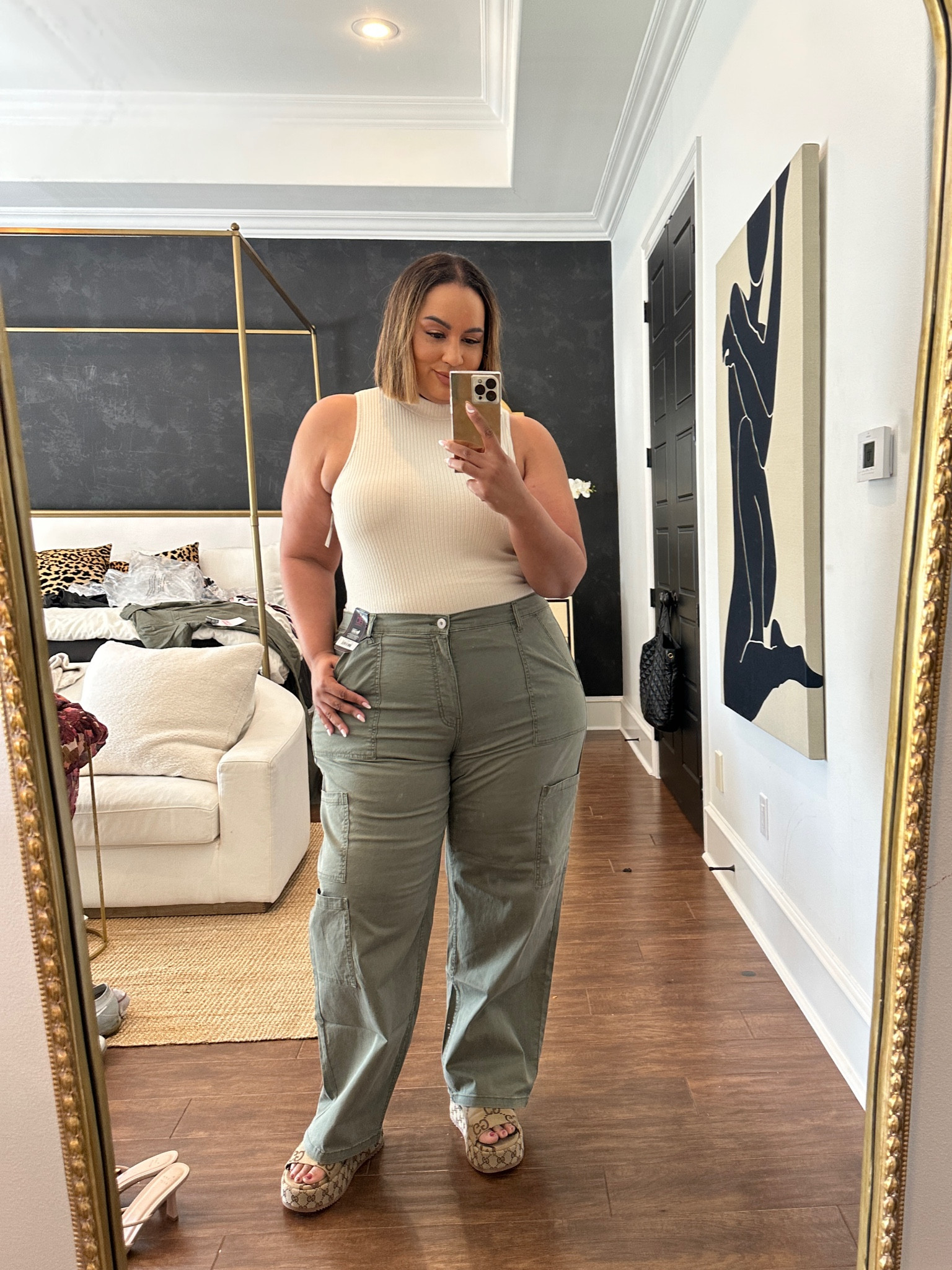 Cargo pants from walmart for $20 im wearing xxxl 

#LTKunder50 #LTKcurves