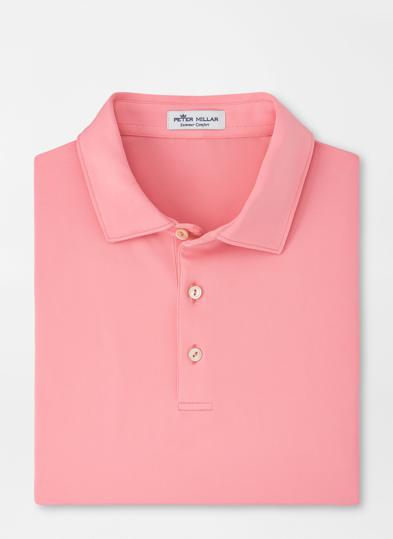 Solid Performance Jersey Polo (Sean Self Collar) | Peter Millar