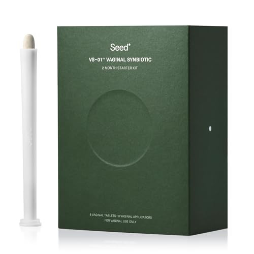 Seed VS-01 Vaginal Synbiotic – Probiotic and Prebiotic – Vaginal Health, pH Balance for Women – Maintains Healthy Yeast Balance – Vegan & Shelf-Stable – 2 Month Supply Vaginal Suppositories | Amazon (US)