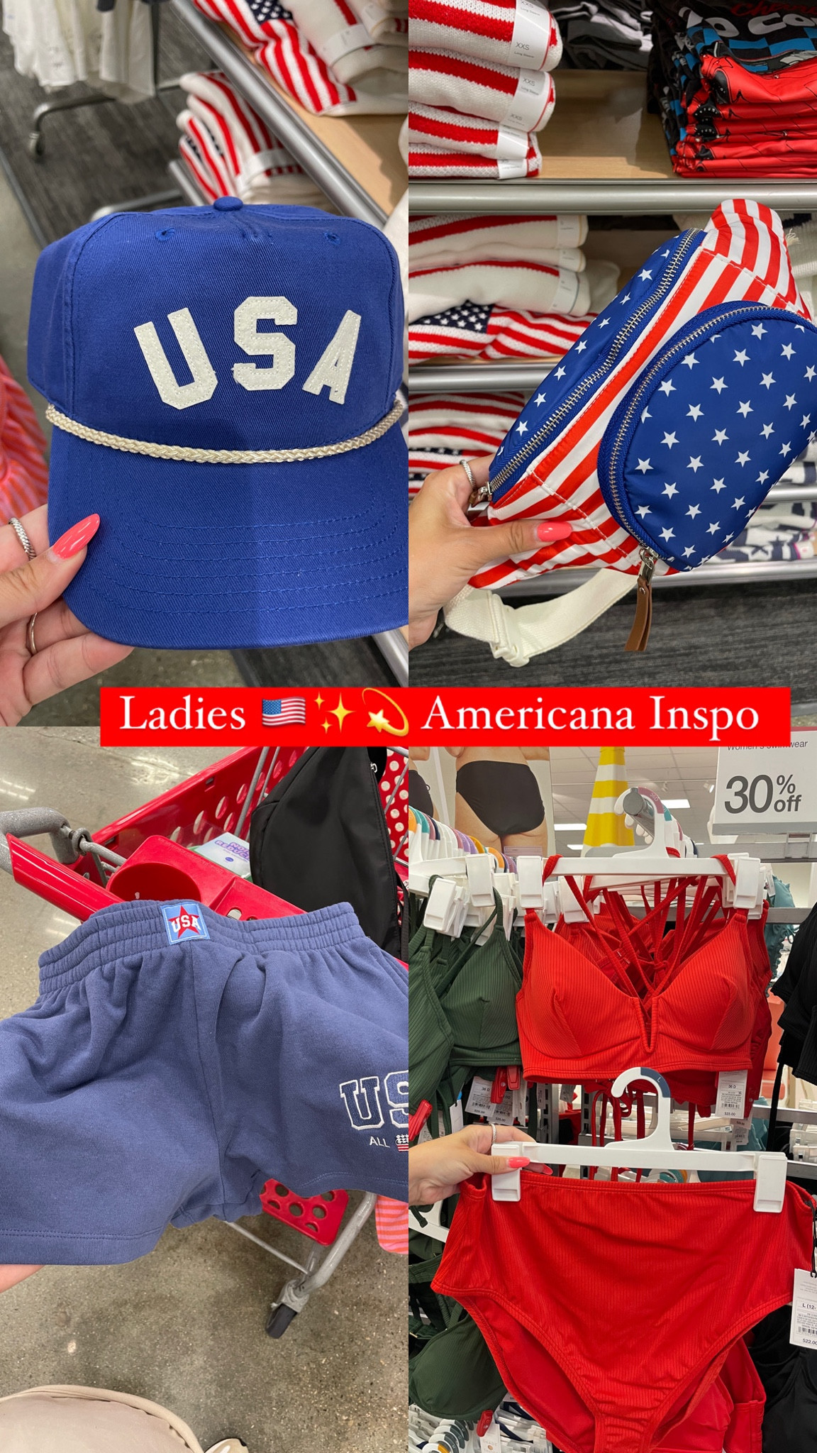 Need a cute outfit for Memorial, the 4th
+ Summer Olympics  💫🇺🇸 Target has some new pieces in. Size up in the shorts! 

#LTKSeasonal