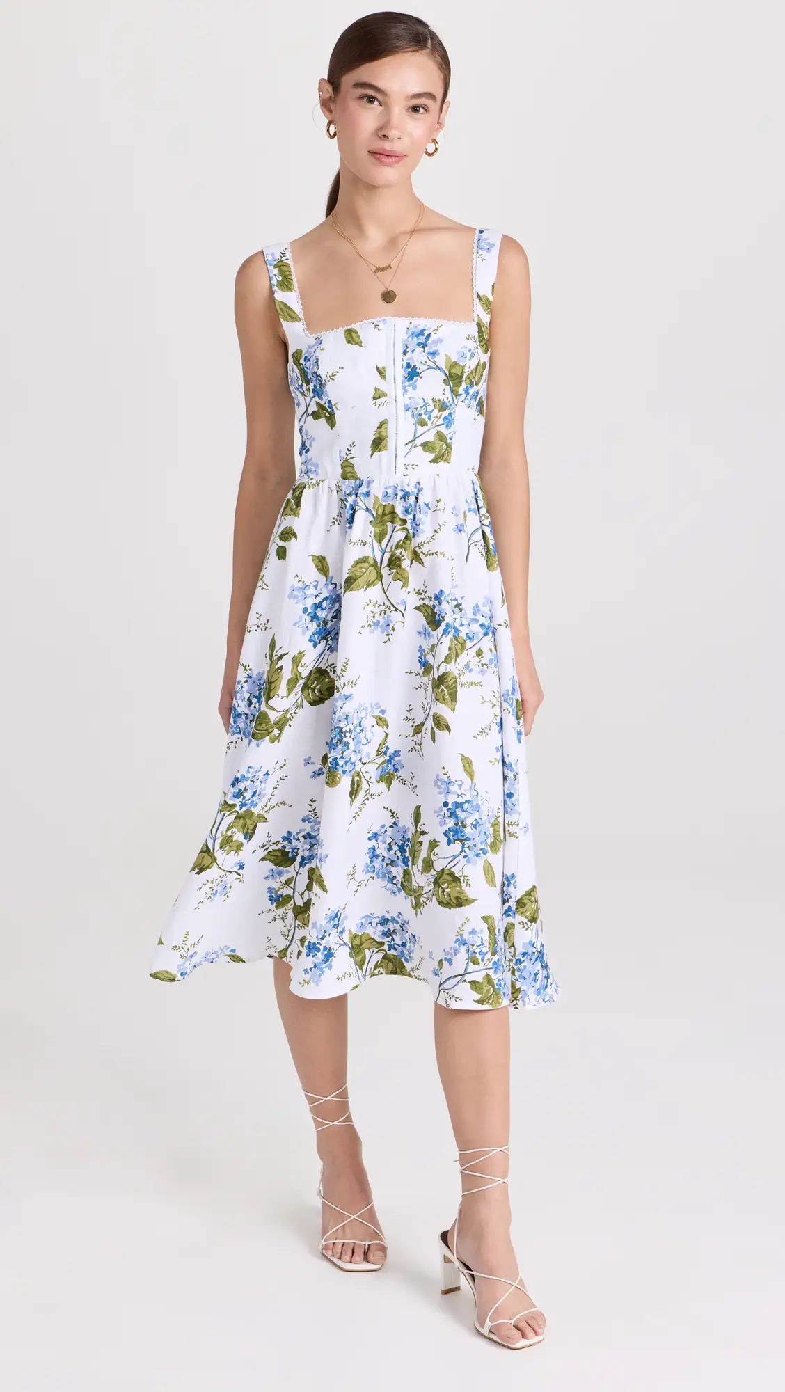 Reformation Tagliatelle Linen Dress | Shopbop | Shopbop