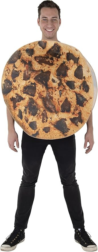Dress Up America Chocolate Chip Cookie Costume for Adults- Product Comes Complete with Tunic | Amazon (US)