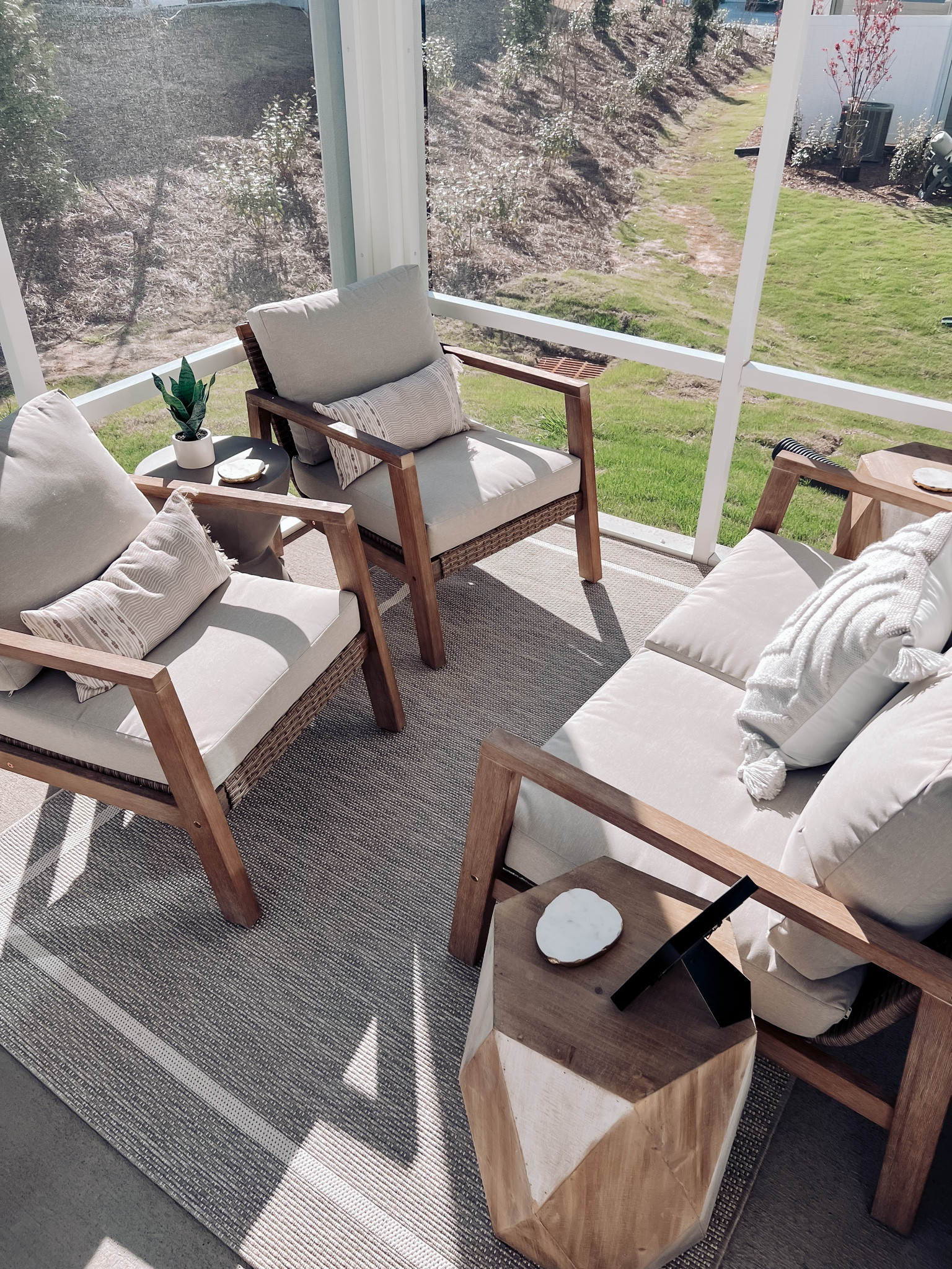 Patio design
Outdoor patio
Small space design
Outdoor design 
Patio set
Patio decor
Cozy outdoor
Neutral outdoor
Neutral decor
Home decor




#LTKsalealert #LTKunder100 #LTKhome