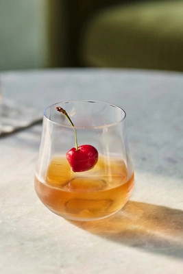 Cybelle Stemless Wine Glasses, Set of 4 | Anthropologie (US)