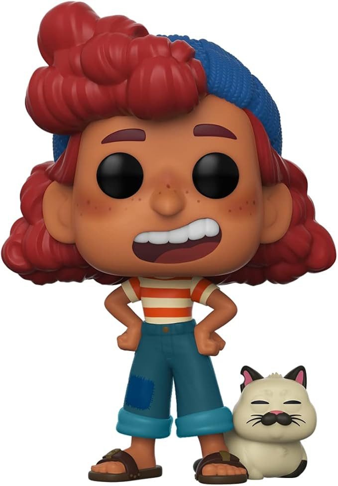 Funko Pop! Disney: Luca – Giulia Marcovaldo with Machiavelli Vinyl Figure, 3.75 inches | Amazon (US)