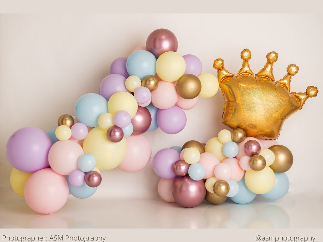 Crown Jewels DIY Balloon Garland Kit / Princess Birthday Party, Princess Balloon Arch, A Royal Ce... | Etsy (US)