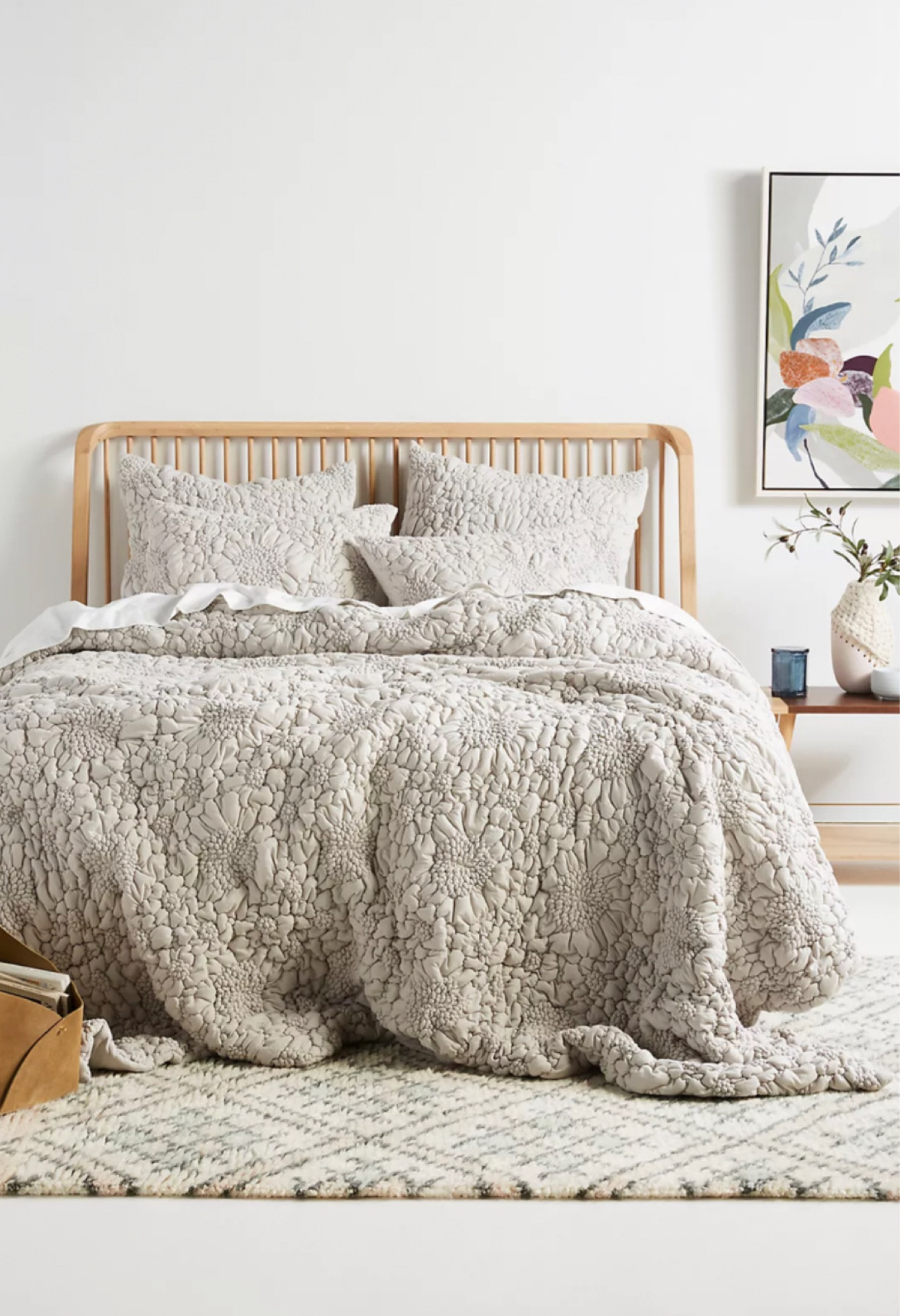 Obsessed with this bedspread for my girls!