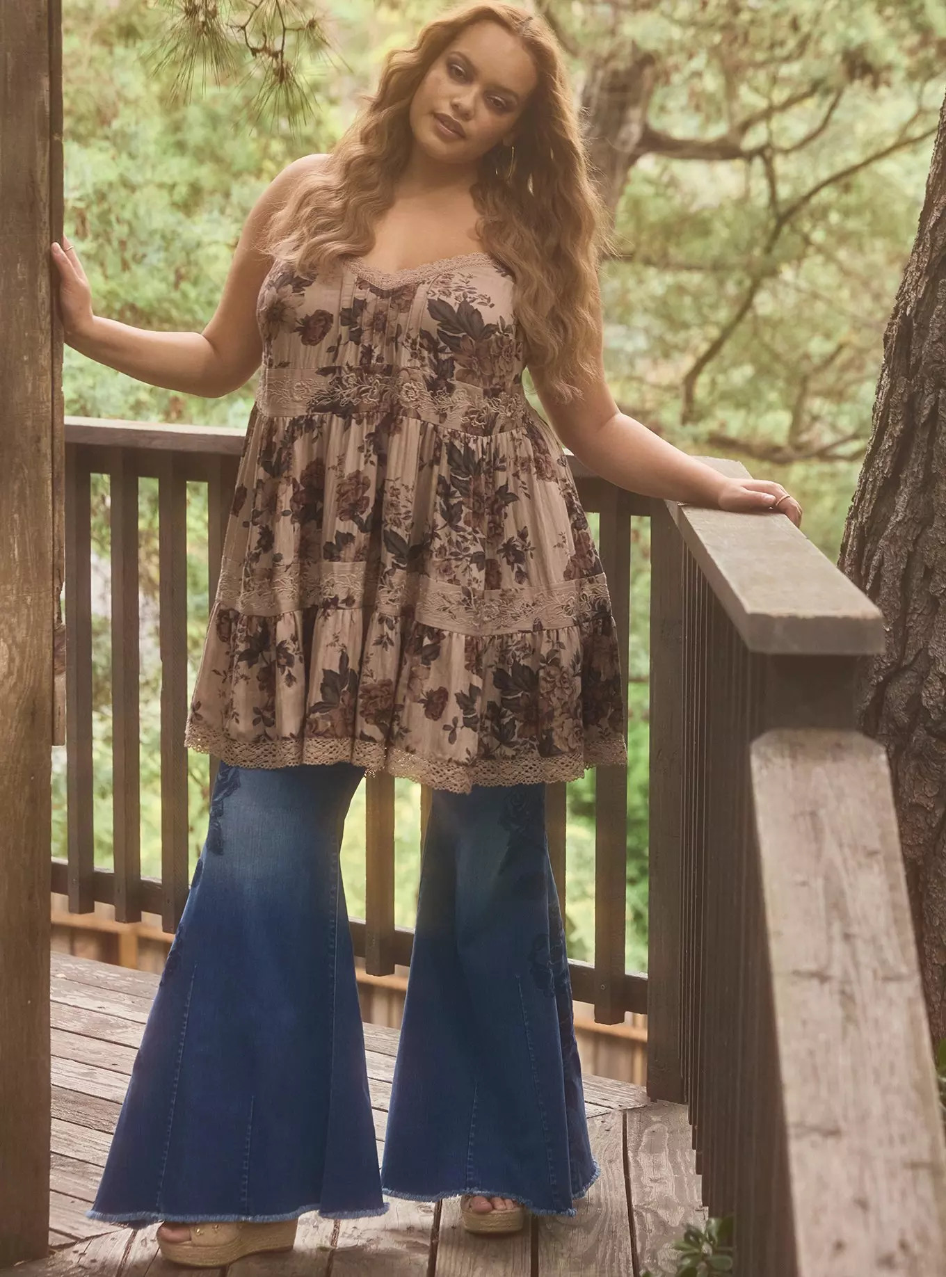 Festi Tiered Mini Dress | Torrid (US & Canada)