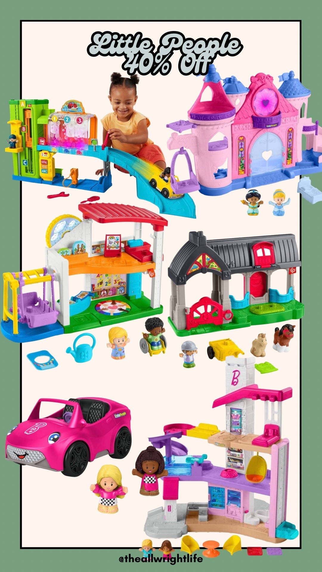 GREAT DEAL on Little People sets from Fisher Price!


Gift ideas for toddler boys
Gift ideas for toddler girls
Gift ideas for toddlers
Christmas gifts for toddlers
Christmas gifts for toddler boys
Christmas gifts for toddler girls 


#LTKKids #LTKmomlife #LTKGiftGuide