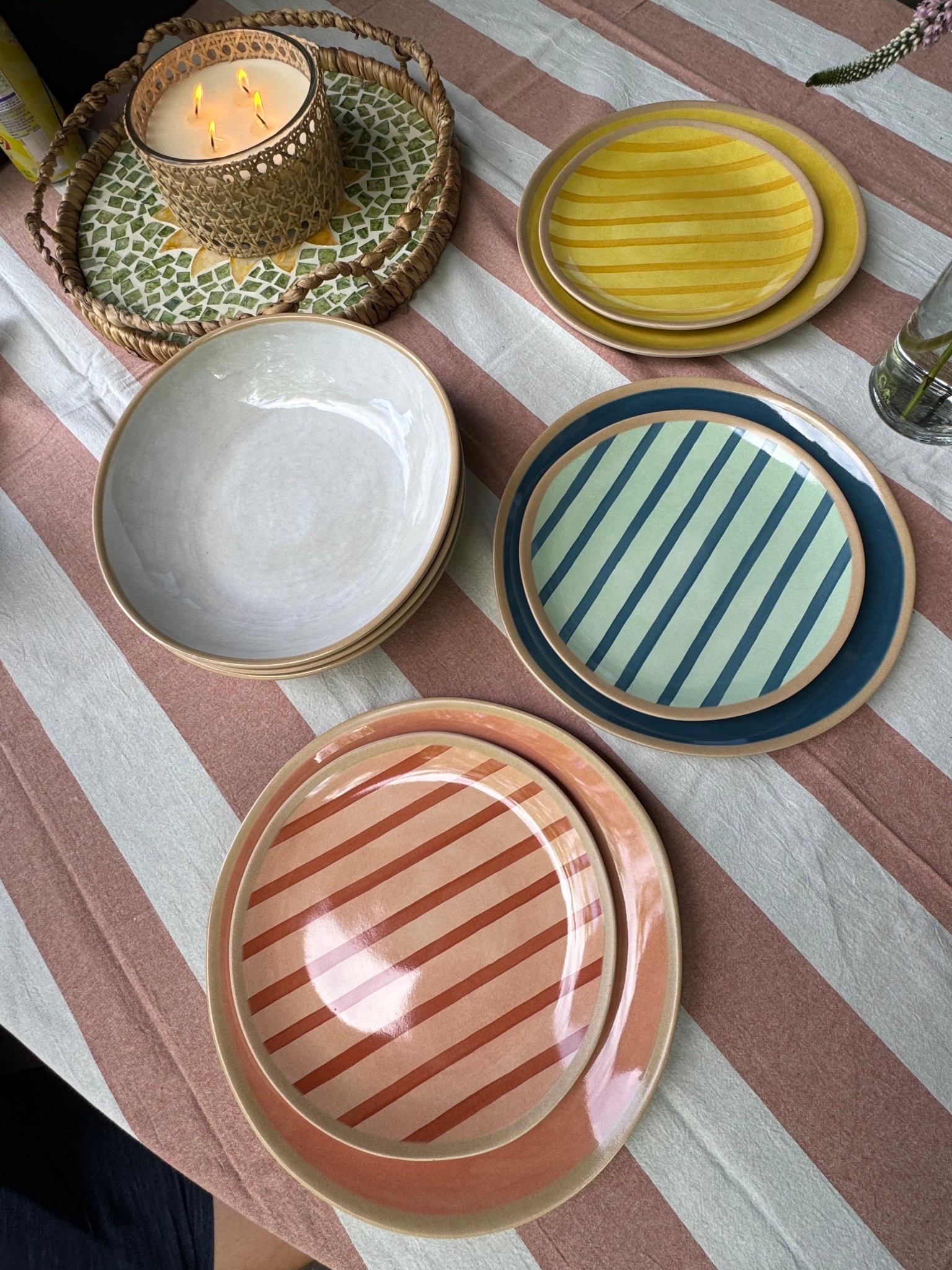 love this outdoor dinnerware and tablecloth for summer dinner parties!!!

#LTKHome #LTKSeasonal #LTKSummerEdit
