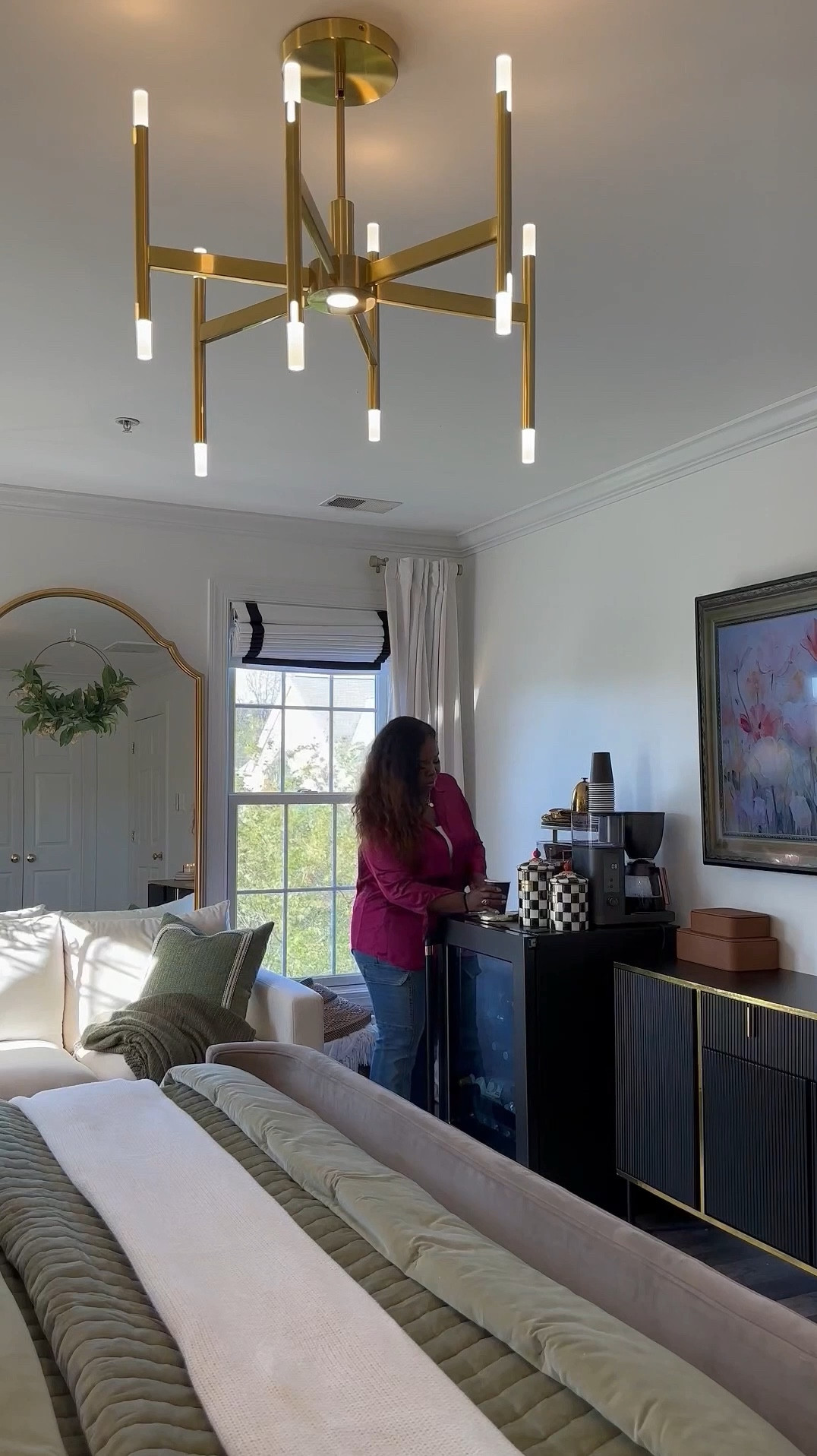 Would you add a beverage center to your bedroom? 🤔 We added a mini drink station/skincare fridge to our bedroom last year and we love it! I treated myself by restocking it with some of my faves snacks and skincare from Walmart using my Walmart+ membership to get these delivered with free same day delivery. #walmartpartner

 My favorite days to enjoy this corner are Saturday mornings, when we get to sleep in, make a cup of coffee and catch up on our shows! You’ve heard me talk about the convenience of using the free store delivery, ($35 order min. restrictions apply) It’s definitely a game changer! Check out my stories on how to signup. 

#LTKHome #LTKxWalmart #LTKSummerSales