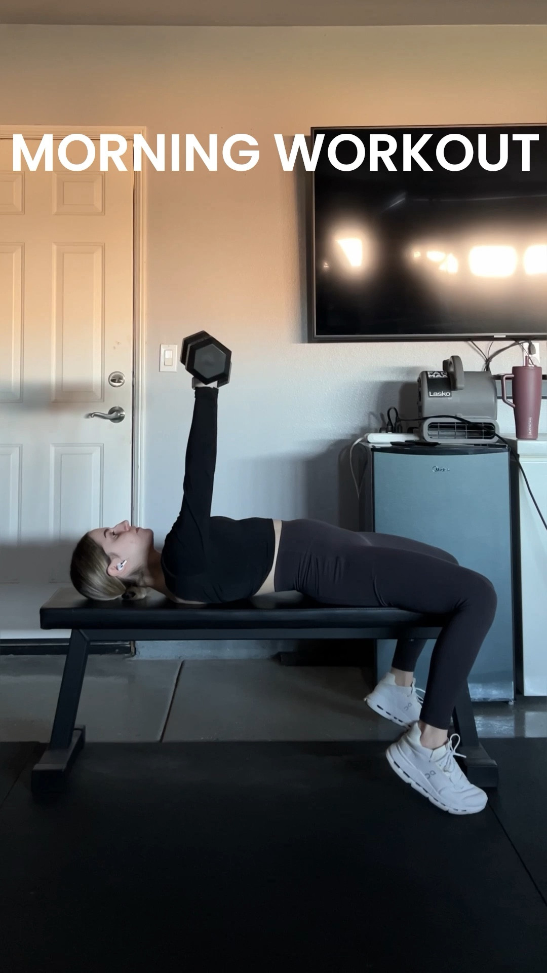 today’s workout outfit! 🖤
long sleeve - size small 
leggings - size small 
shoes - size 7

#LTKfitnessgoals #LTKActive #LTKootd