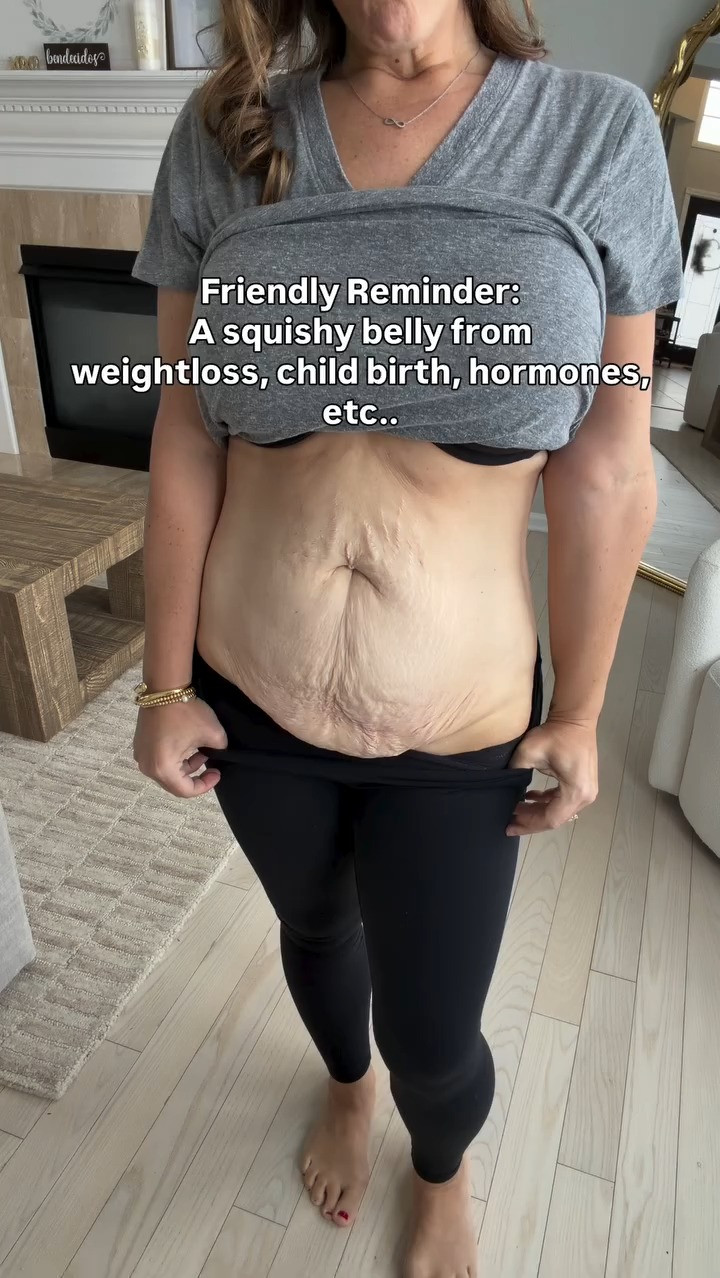 JUMPSCAREEEEE not a saggy skin belly oh no!! Yup hey guess what it’s normal and it happens for all different reasons. But that doesn’t mean you can’t look cute!

Need some inspo? I’d love to have you in my little internet corner @stacyshinesjoy for more squishy belly friendly affordable outfit Inspo!

PS. I’m not looking for tips on how to get rid of it so pls don’t comment them, thank you and I hope you understand! I wear a medium in everything and size down to a 28 in the jeans.

#apronbelly #csectionbelly #saggyskin 

 #LTKmomlife #LTKOver40 #LTKMidsize