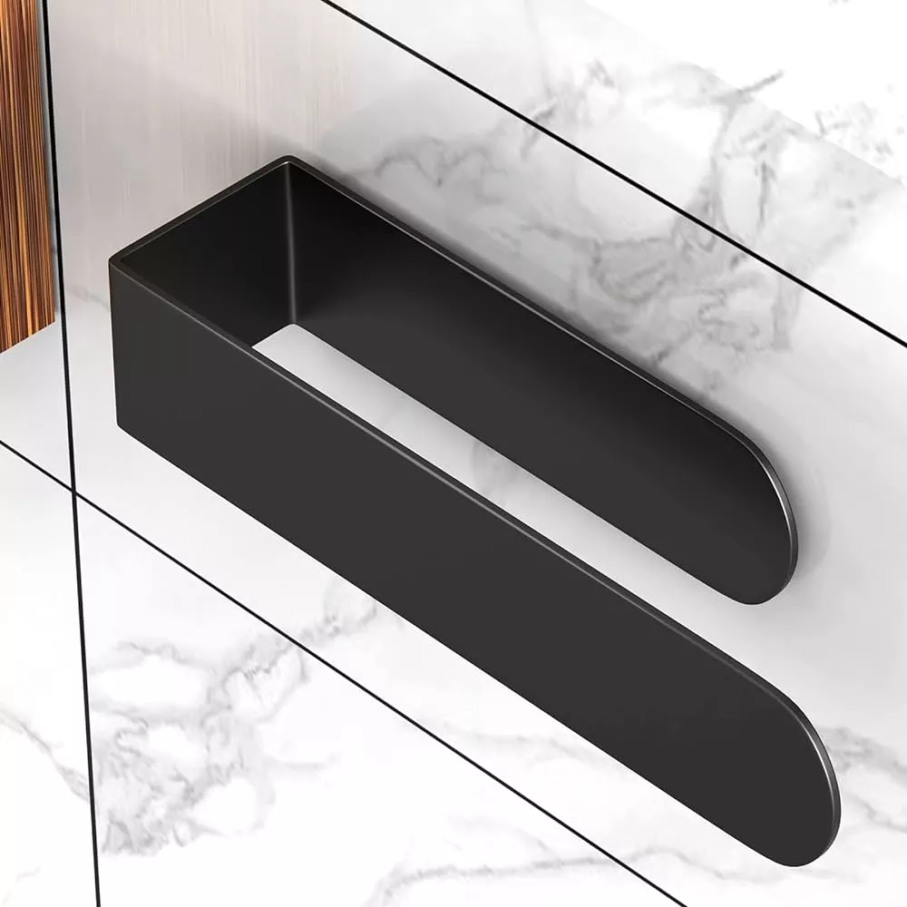 HUFEEOH Adhesive Paper Towel Holder Under Cabinet Wall