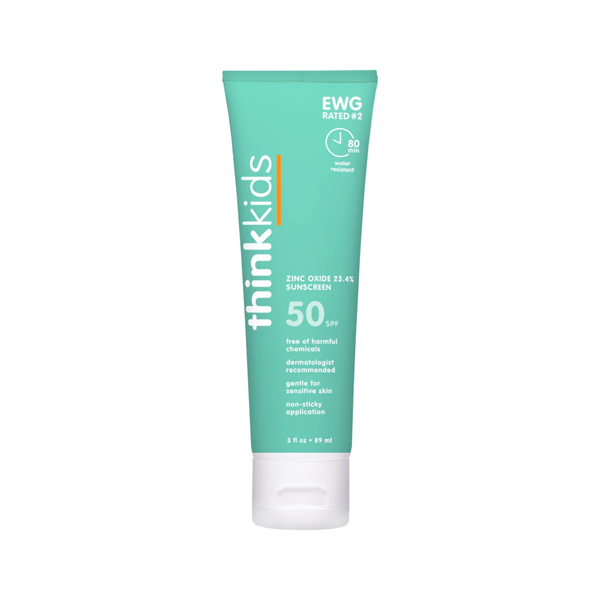 Thinksport Kids Safe Sunscreen SPF 50+ (3oz) | GOTHINK