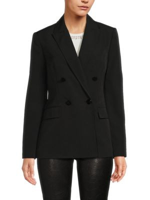Karl Lagerfeld Paris Double Breasted Blazer on SALE | Saks OFF 5TH | Saks Fifth Avenue OFF 5TH