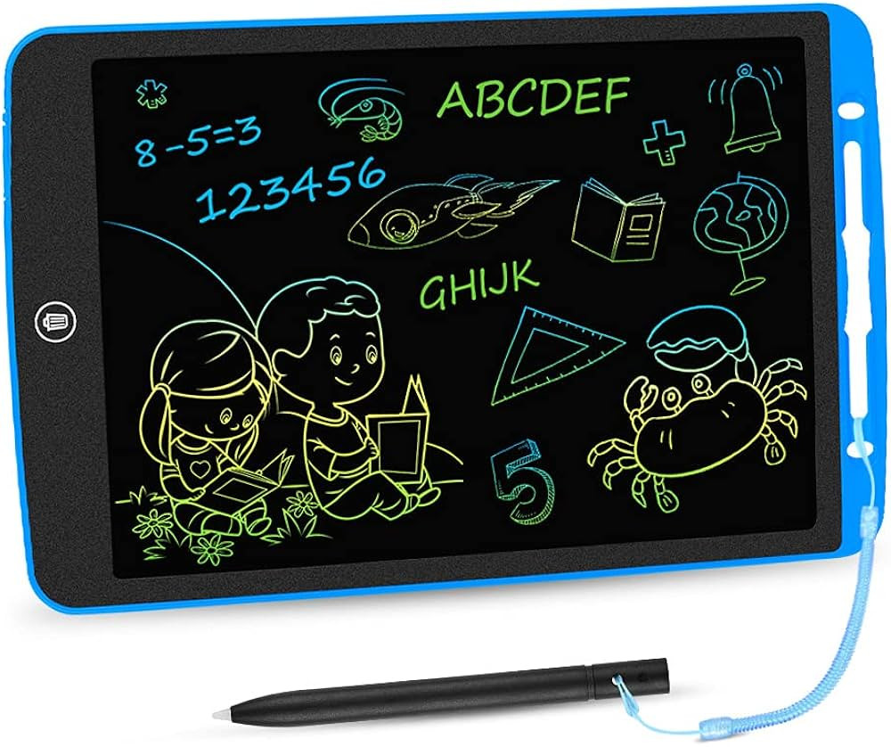 LCD Writing Tablet 12 Inch Toddler Doodle Board, Colorful Drawing Tablet, Erasable Electronic Pai... | Amazon (US)