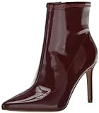 Jessica Simpson Women's Grijalva Pointed Toe Platform Pump Ankle Boot, Malbec, 9.5 | Amazon (US)
