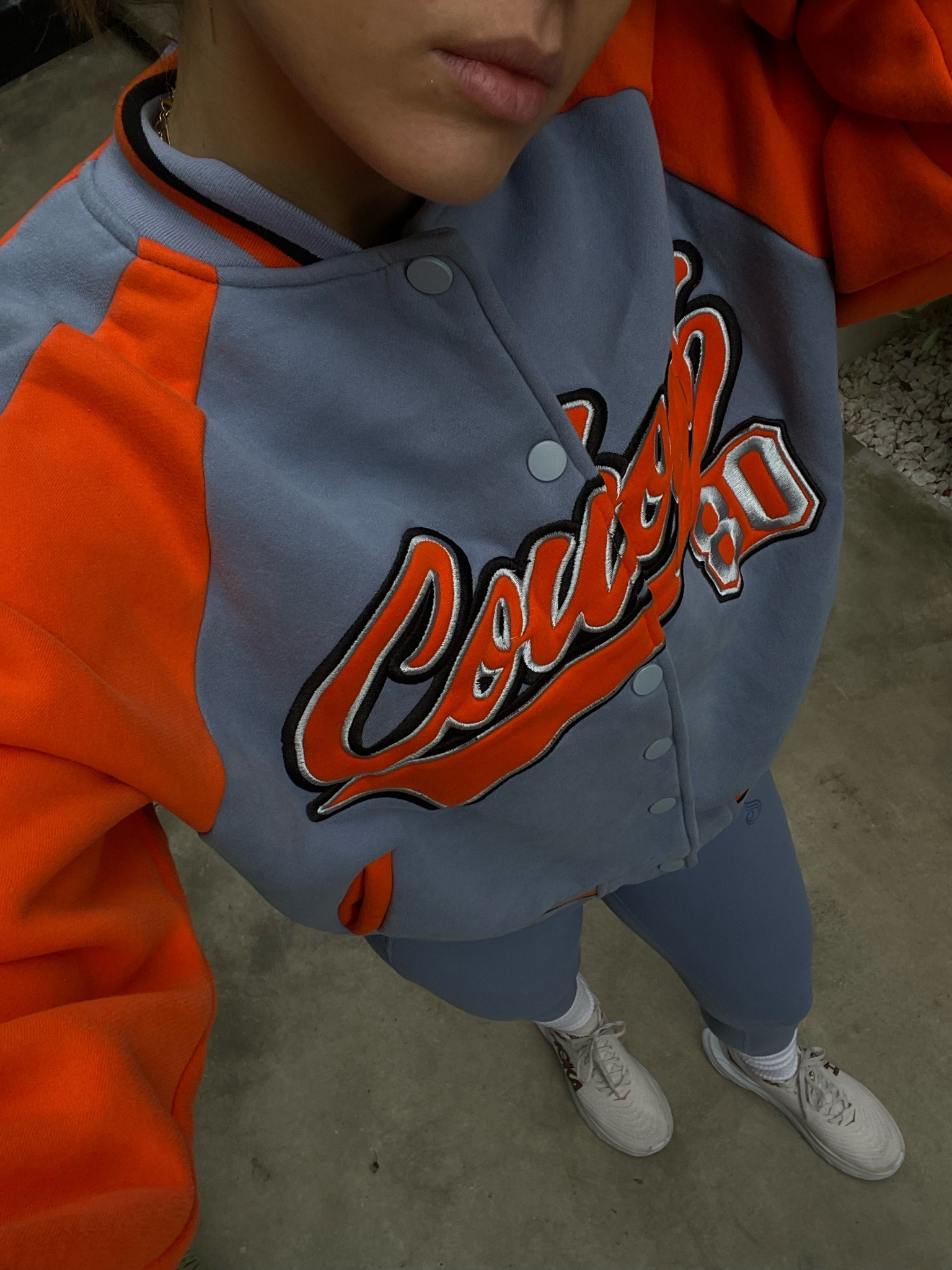 Cowboys Oversized Sweatshirt Jacket