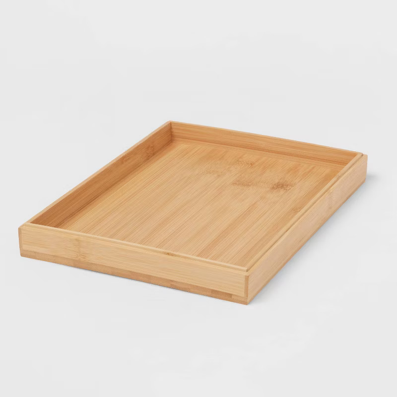 9" x 12" Stackable Bamboo Accessory Tray - Brightroom™ | Target