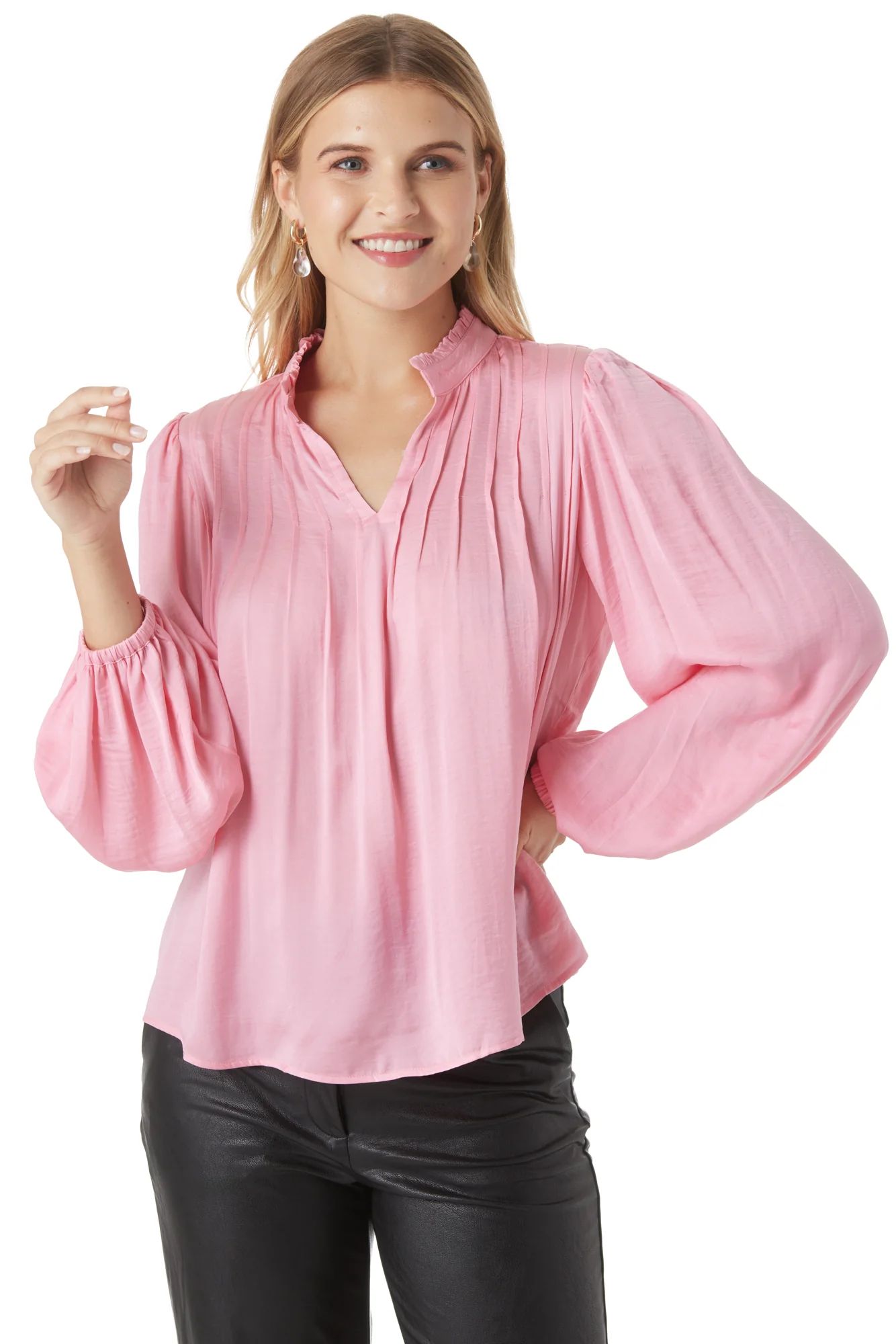 Gabby Blouse in Ballet | CROSBY by Mollie Burch | CROSBY by Mollie Burch