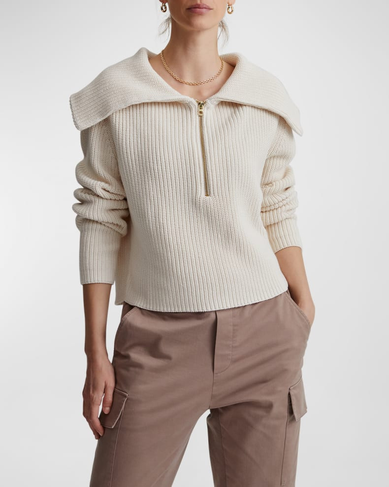 Varley Elise Half-Zip Sweater | Neiman Marcus