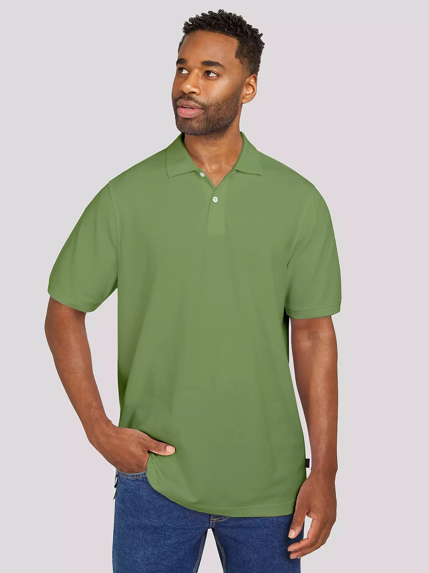 Men's Solid Performance Polo Shirt | Lee Jeans