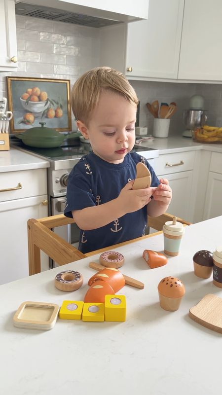 How cute is this wood bakery set? We have so much fun playing with it and the quality is amazing! #amazonfinds toddlertoys #affordablefinds #kidsfavorite

#LTKhome #LTKfindsunder100 #LTKkids