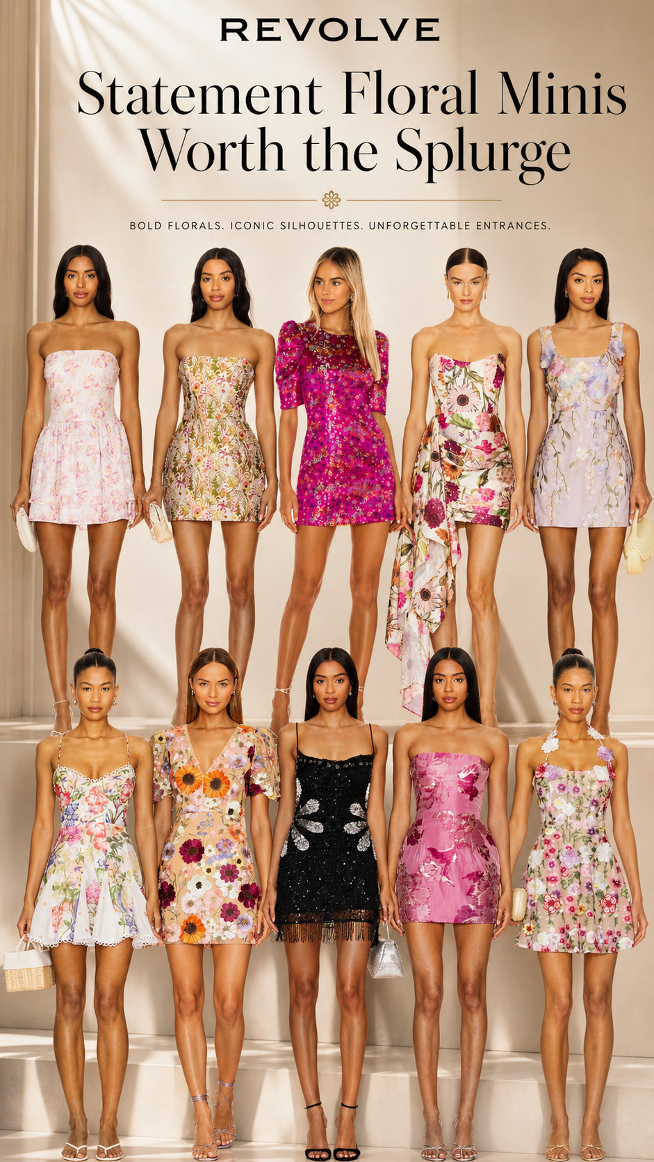 @Revolve | Statement Floral Mini Short Dresses | Summer Edit ☀️ 

If you’ve been eyeing those statement dresses but keep wondering are they actually worth it… this is your answer.

Because not every “splurge dress” hits the way it should — but these?
These are the ones that make an entrance the second you walk in.

I went through the REVOLVE floral minis and pulled the ones that are actually worth it — the fits, the fabrics, the silhouettes… these are on another level.

This is that main character, all-eyes-on-you energy.

Why these are actually worth the splurge:
• Structured, high-end fits that sculpt and flatter your body
• Premium fabrics + detailing (embroidery, appliqué, sequins) that look luxe in person
• Statement silhouettes that stand out (not basic florals)
• Mini lengths that elongate your legs instantly
• Pieces that photograph insanely well (events, content, everything)
• The kind of dresses people ask you about

The vibe:
Bold florals, elevated femininity, “she didn’t come to blend in”

Perfect for:
Weddings (guest dresses that actually stand out)
Bachelorettes, bridal events, birthdays
Date nights, dinners, parties
Vacations, rooftop nights, special occasions
Any moment you want to feel confident + unforgettable

These are not your everyday throw-on dresses —
these are the ones you reach for when you want to feel that girl.

I did the digging for you — these are the floral minis that are actually worth the price and the attention.

If you’re going to splurge… make it something like this.

↓ Everything is linked!

#LTKMothersDay #LTKSaleAlert #LTKWedding