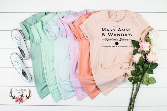 Mary Anne and Wanda's Roadside Stand Shirt for Women Mary | Etsy | Etsy (US)