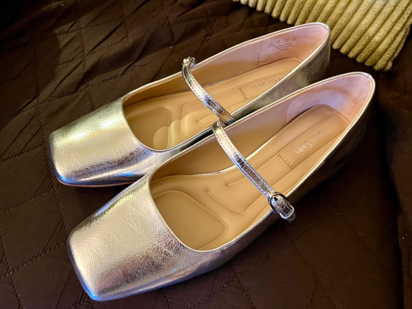 Franco Sarto Women's Tinsley Mary Jane Flat | Amazon (US)