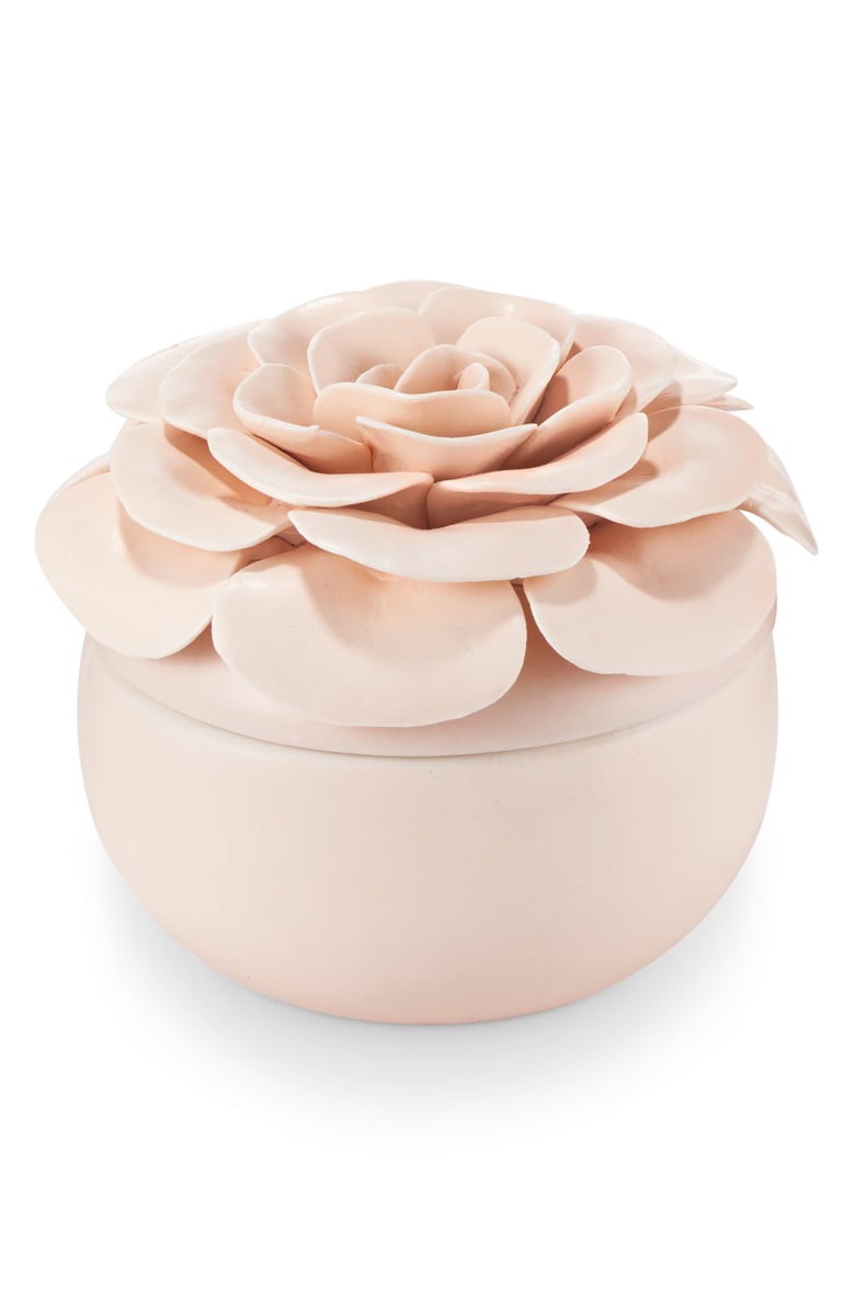 ILLUME® Ceramic Lidded Flower Candle | Nordstrom | Nordstrom