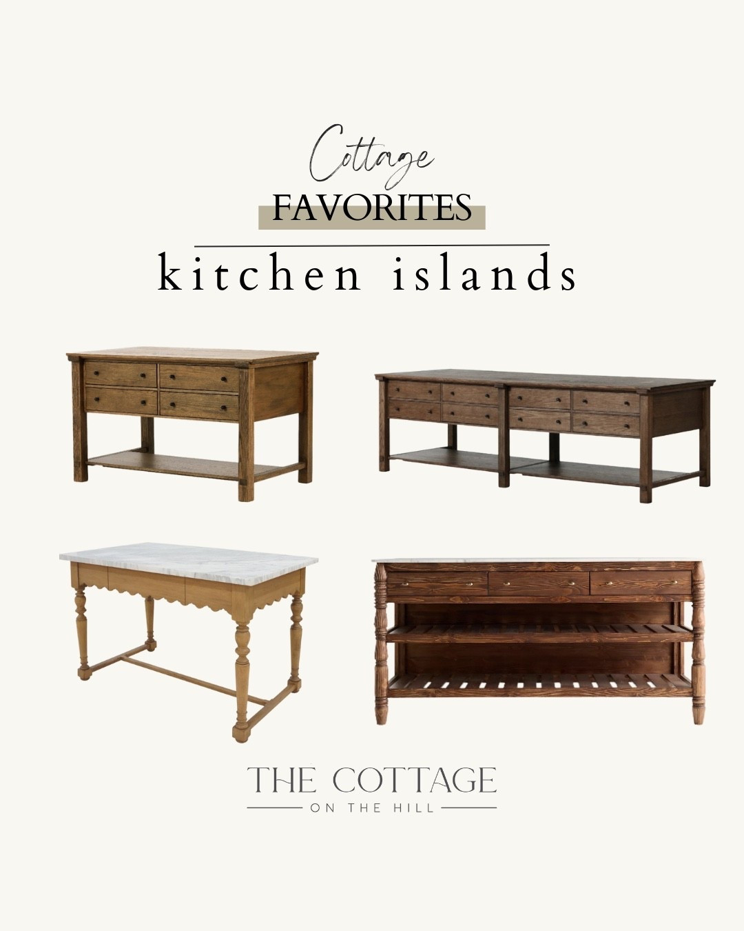 Pretty kitchen islands that I love 

#LTKHome
