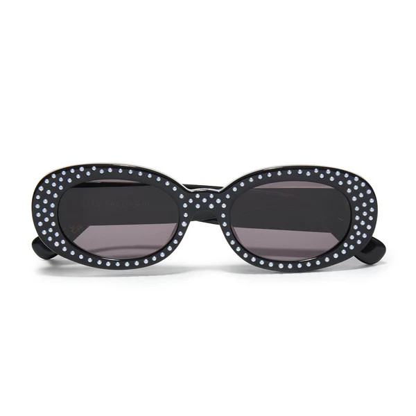 JET OCEANSIDE PEARL OVAL SUNGLASSES | LELE SADOUGHI