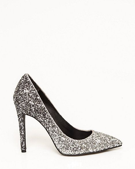 Ombré Glitter Pointy Toe Pump
		STYLE: 336214 | Le Chateau Stores Inc.