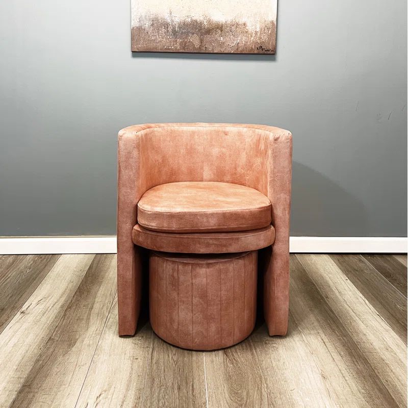 Renayah Upholstered Barrel Chair | Wayfair North America