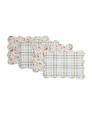 Set Of 4 Strawberry Bunnies Placemats | TJ Maxx
